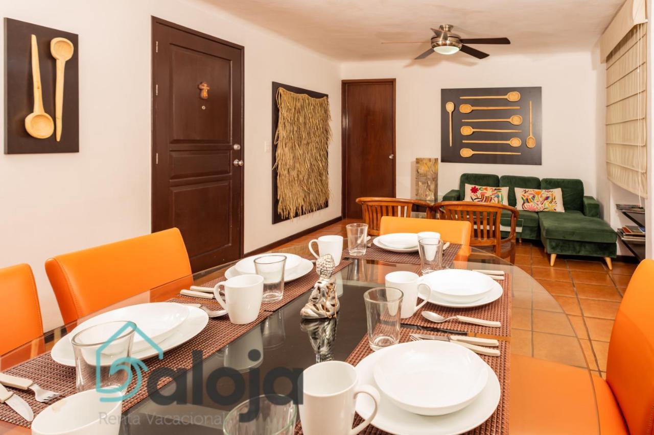 Apartamento amplio en zona ideal a 5min de WALLMART Cancún Exterior foto